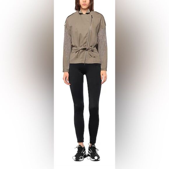 Gentry Portofino cotton/linen blend jacket with knit details, M - Picture 2 of 10